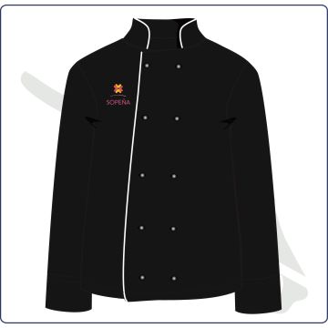 CASACA MANGA LARGA NEGRA SOPEÑA