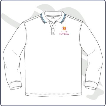Polo manga larga